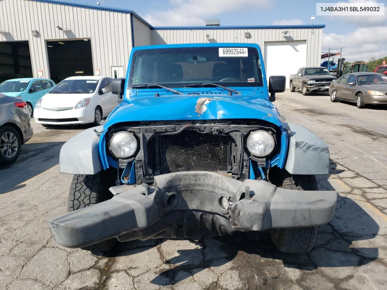 1J4BA3H15BL549032 2011 Jeep Wrangler Unlimited Sport