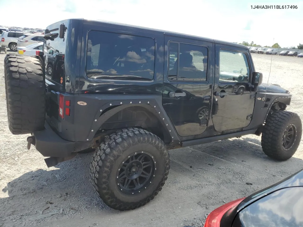 2011 Jeep Wrangler Unlimited Sport VIN: 1J4HA3H11BL617496 Lot: 70503904