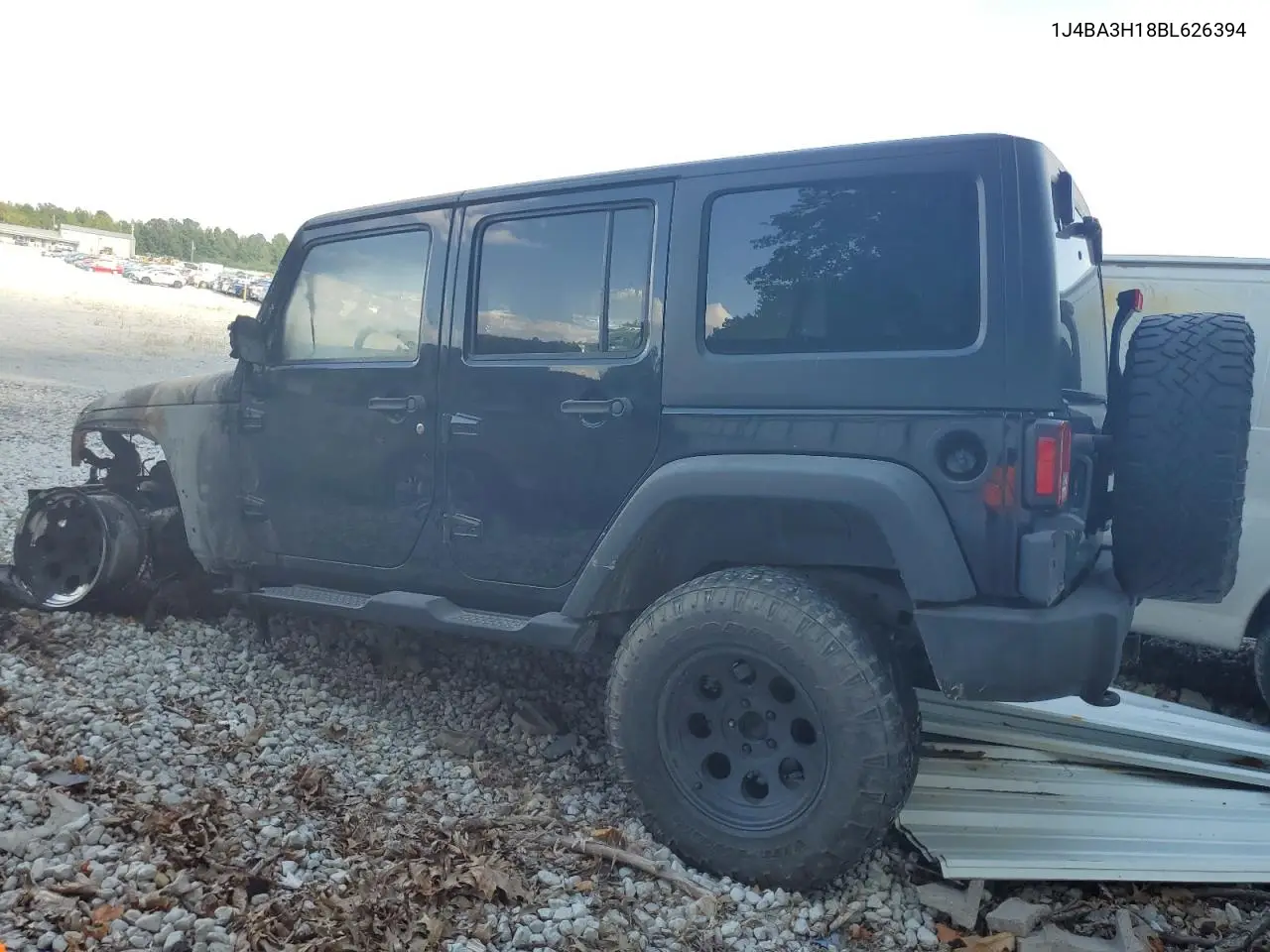 1J4BA3H18BL626394 2011 Jeep Wrangler Unlimited Sport