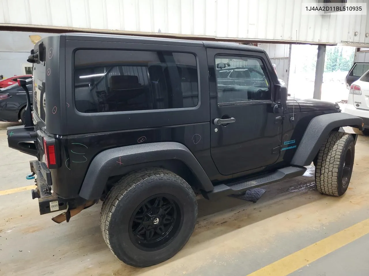 2011 Jeep Wrangler Sport VIN: 1J4AA2D11BL510935 Lot: 70759634