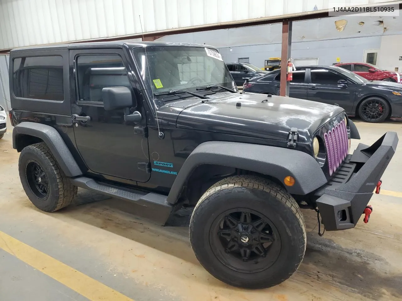 1J4AA2D11BL510935 2011 Jeep Wrangler Sport