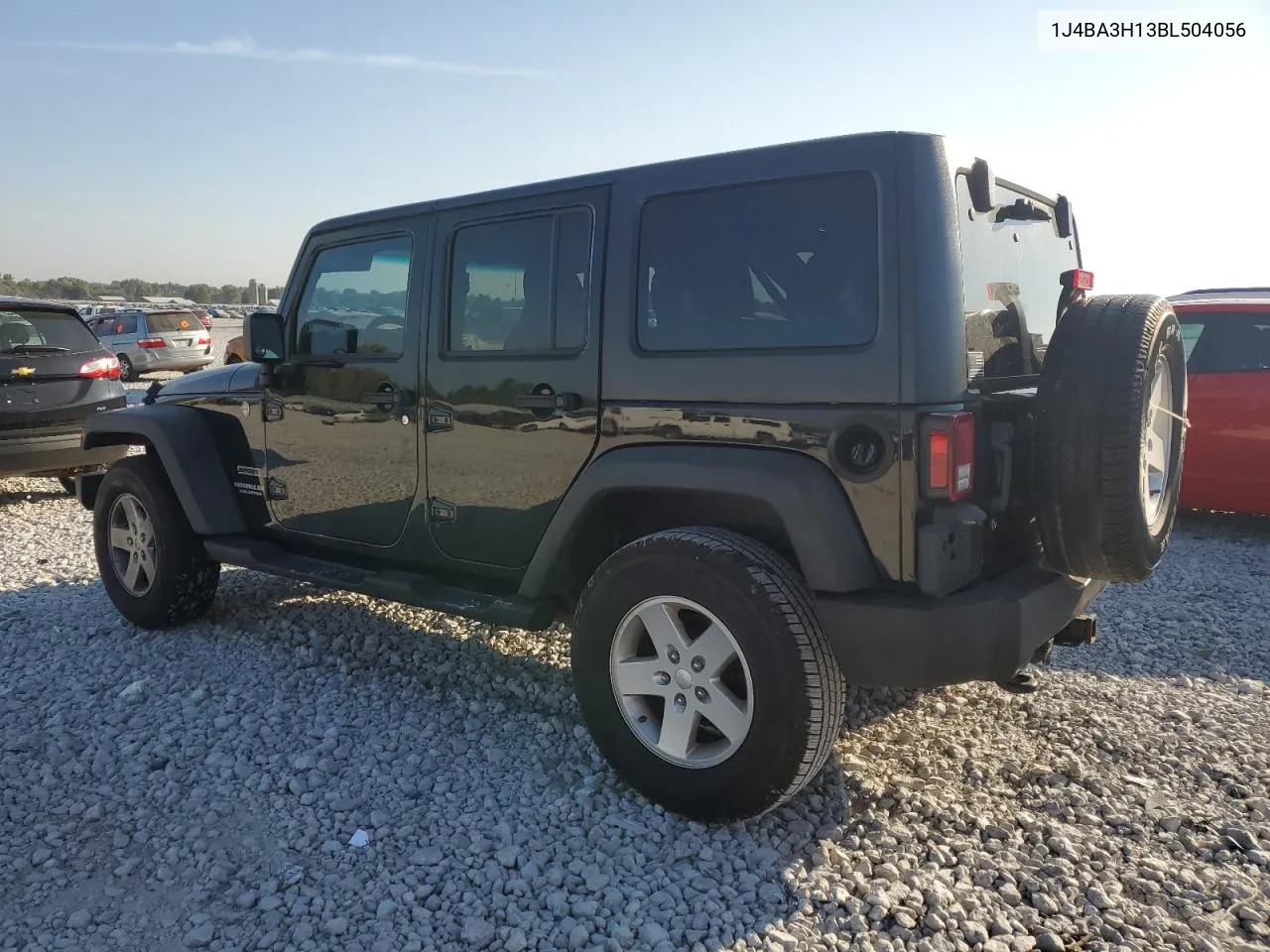 2011 Jeep Wrangler Unlimited Sport VIN: 1J4BA3H13BL504056 Lot: 71289674