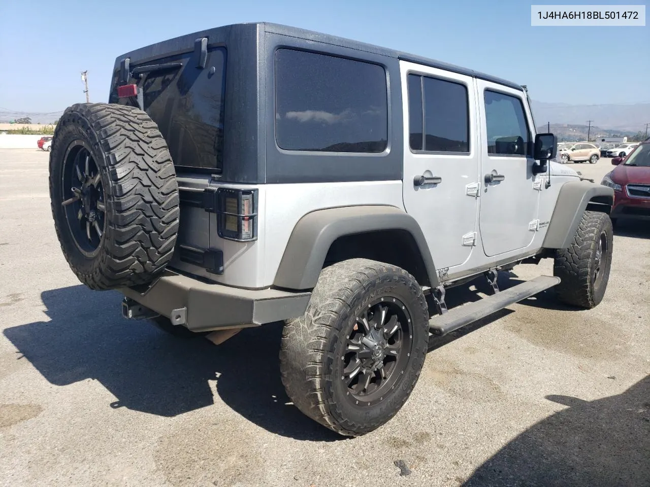 2011 Jeep Wrangler Unlimited Rubicon VIN: 1J4HA6H18BL501472 Lot: 71399324