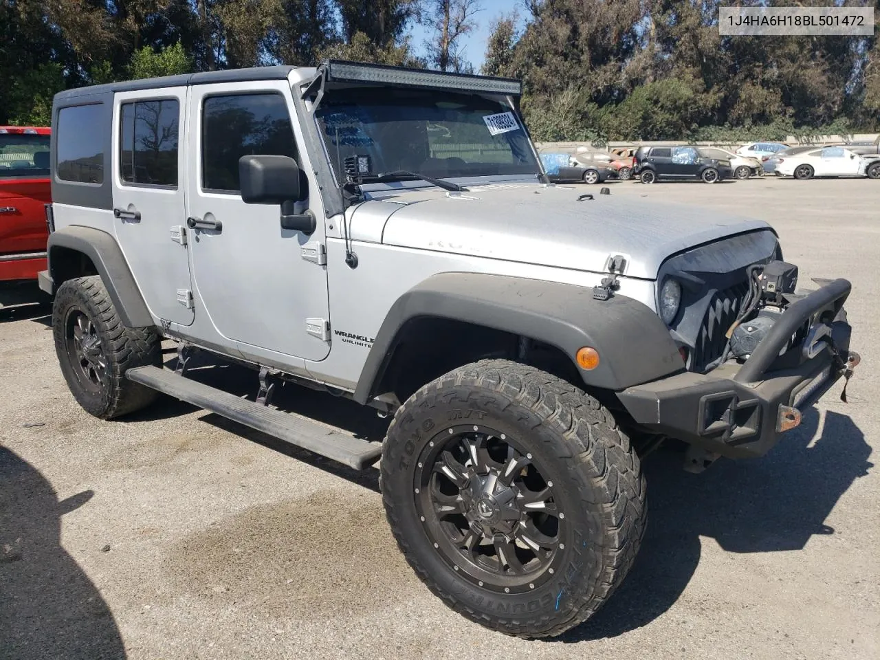 2011 Jeep Wrangler Unlimited Rubicon VIN: 1J4HA6H18BL501472 Lot: 71399324