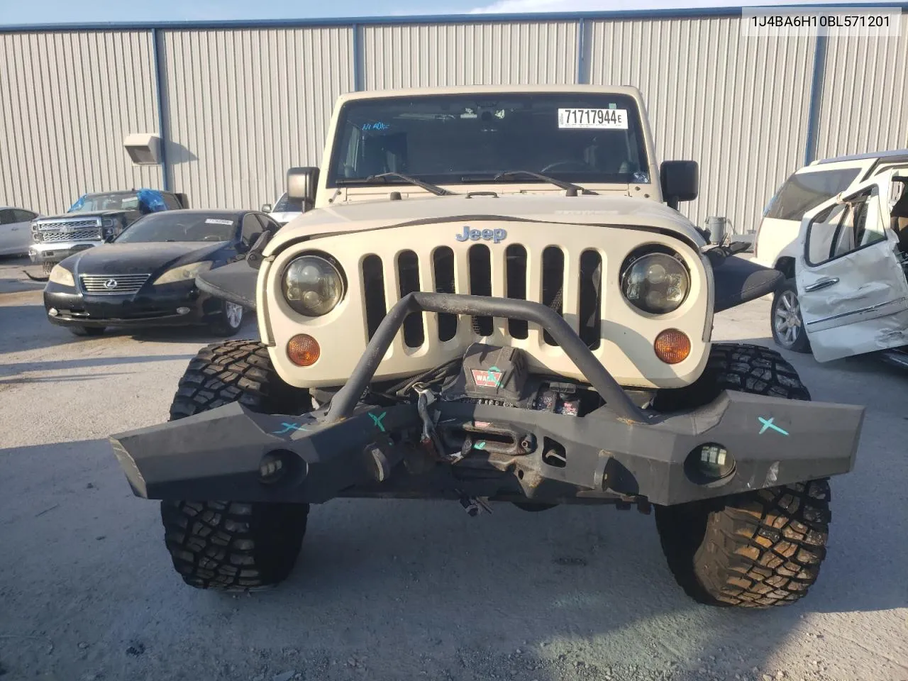 2011 Jeep Wrangler Unlimited Rubicon VIN: 1J4BA6H10BL571201 Lot: 71717944