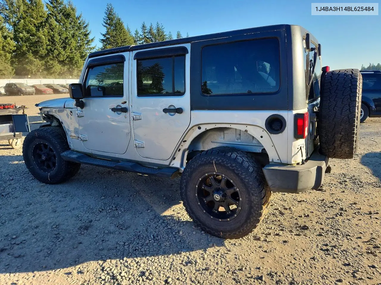 1J4BA3H14BL625484 2011 Jeep Wrangler Unlimited Sport