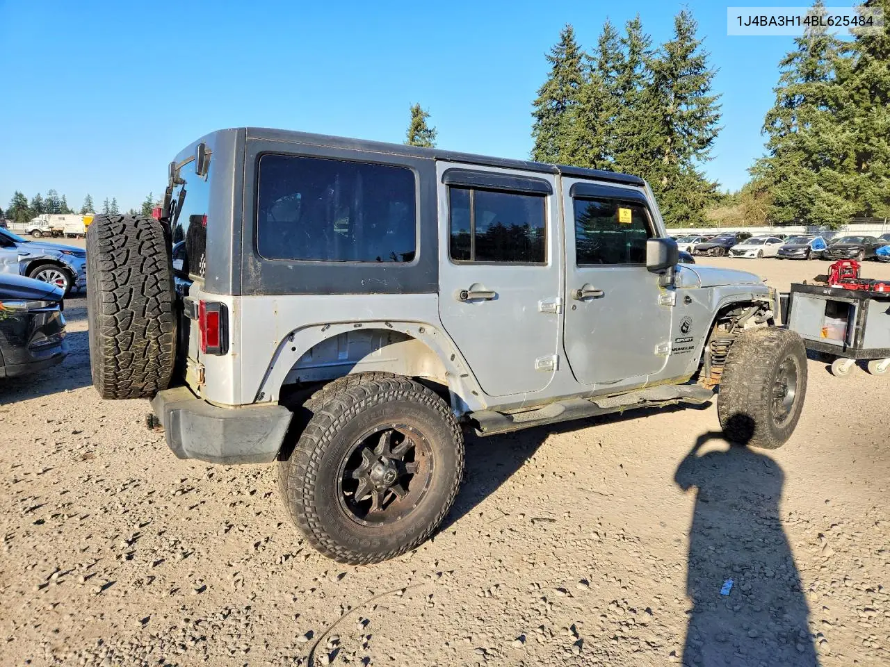 1J4BA3H14BL625484 2011 Jeep Wrangler Unlimited Sport
