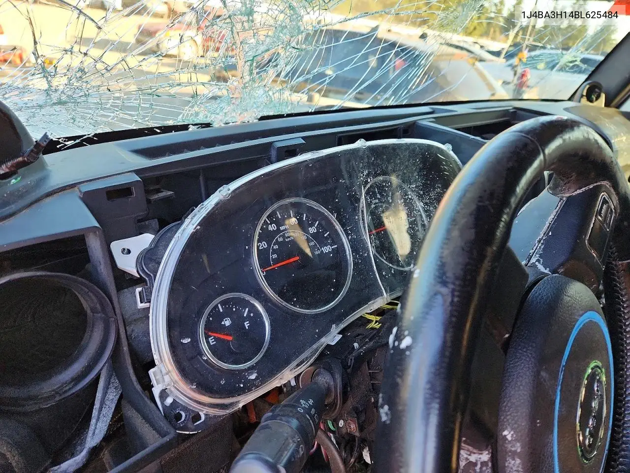 1J4BA3H14BL625484 2011 Jeep Wrangler Unlimited Sport