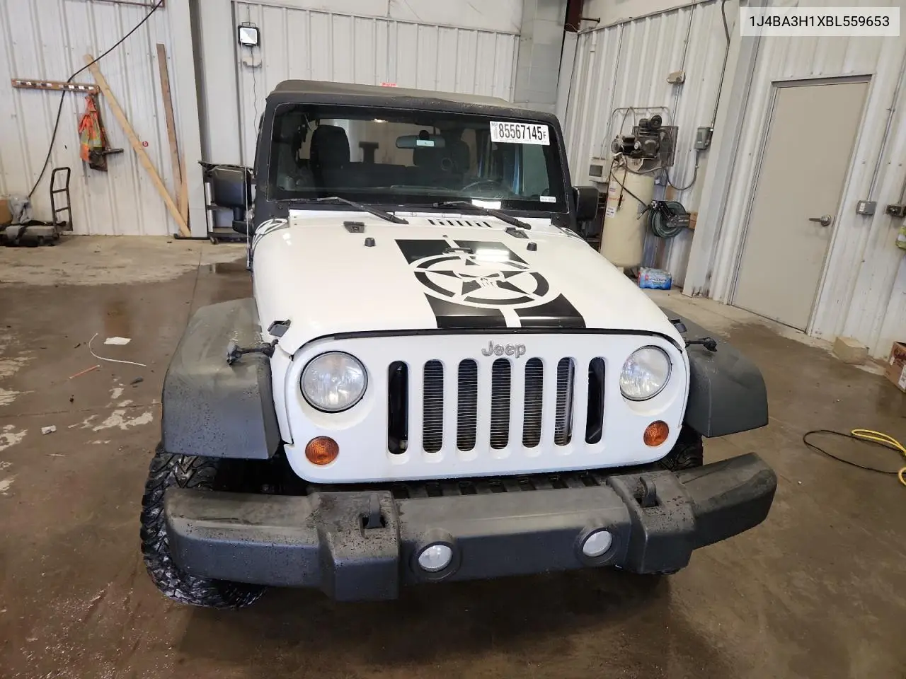 1J4BA3H1XBL559653 2011 Jeep Wrangler Unlimited Sport