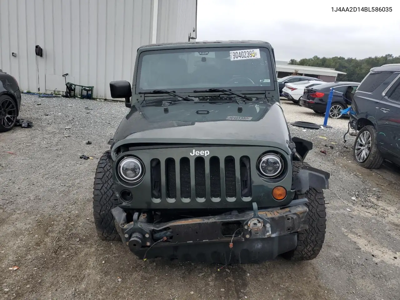 1J4AA2D14BL586035 2011 Jeep Wrangler Sport