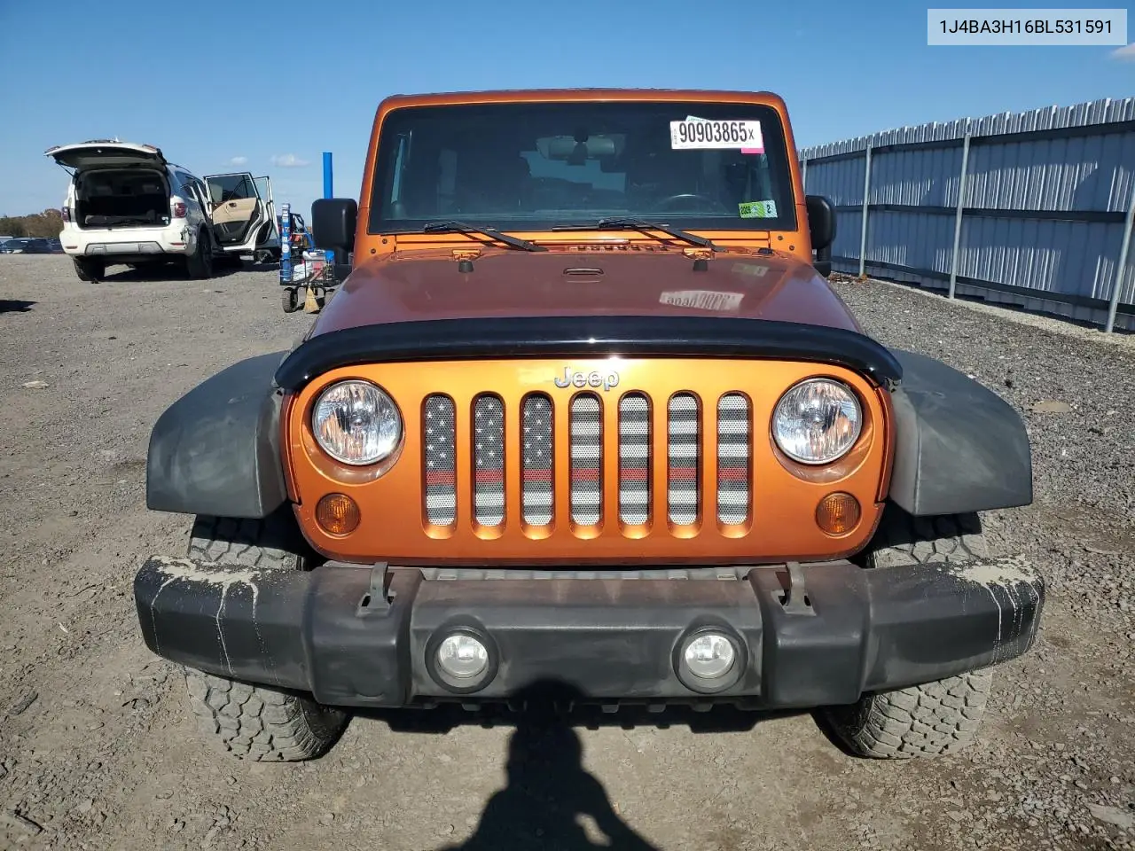 1J4BA3H16BL531591 2011 Jeep Wrangler Unlimited Sport