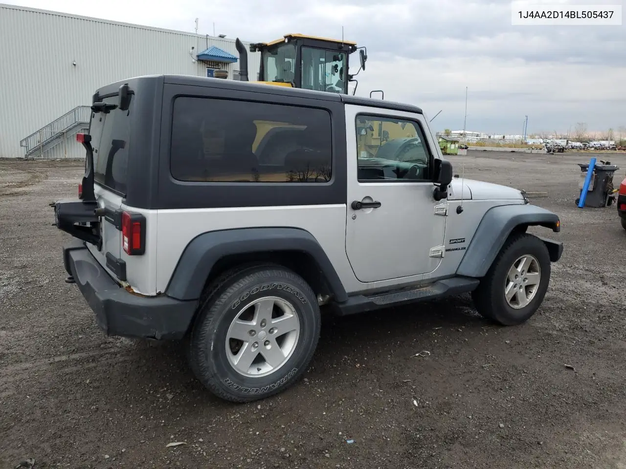 1J4AA2D14BL505437 2011 Jeep Wrangler Sport