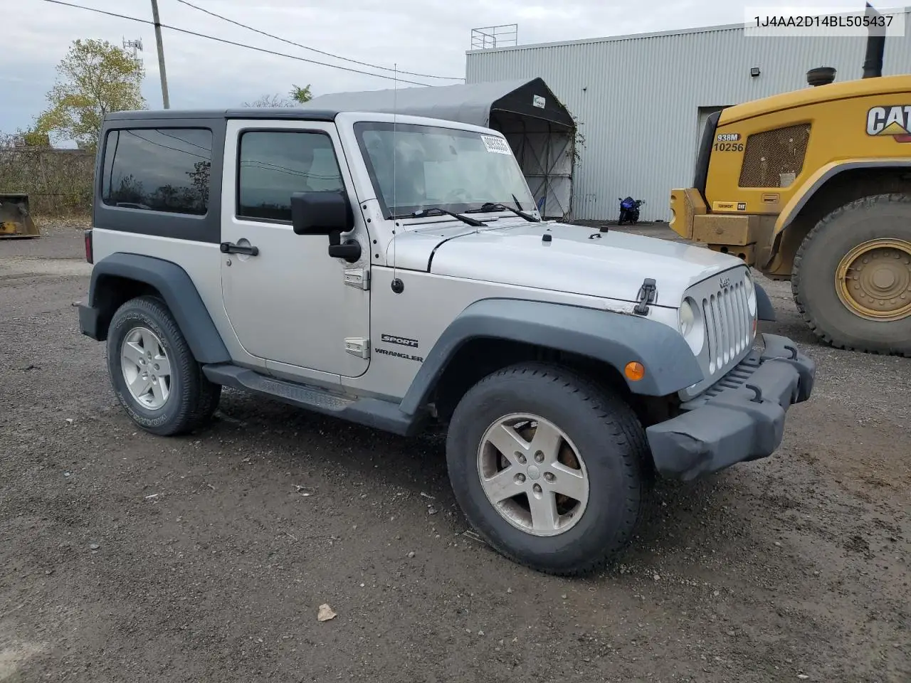 1J4AA2D14BL505437 2011 Jeep Wrangler Sport