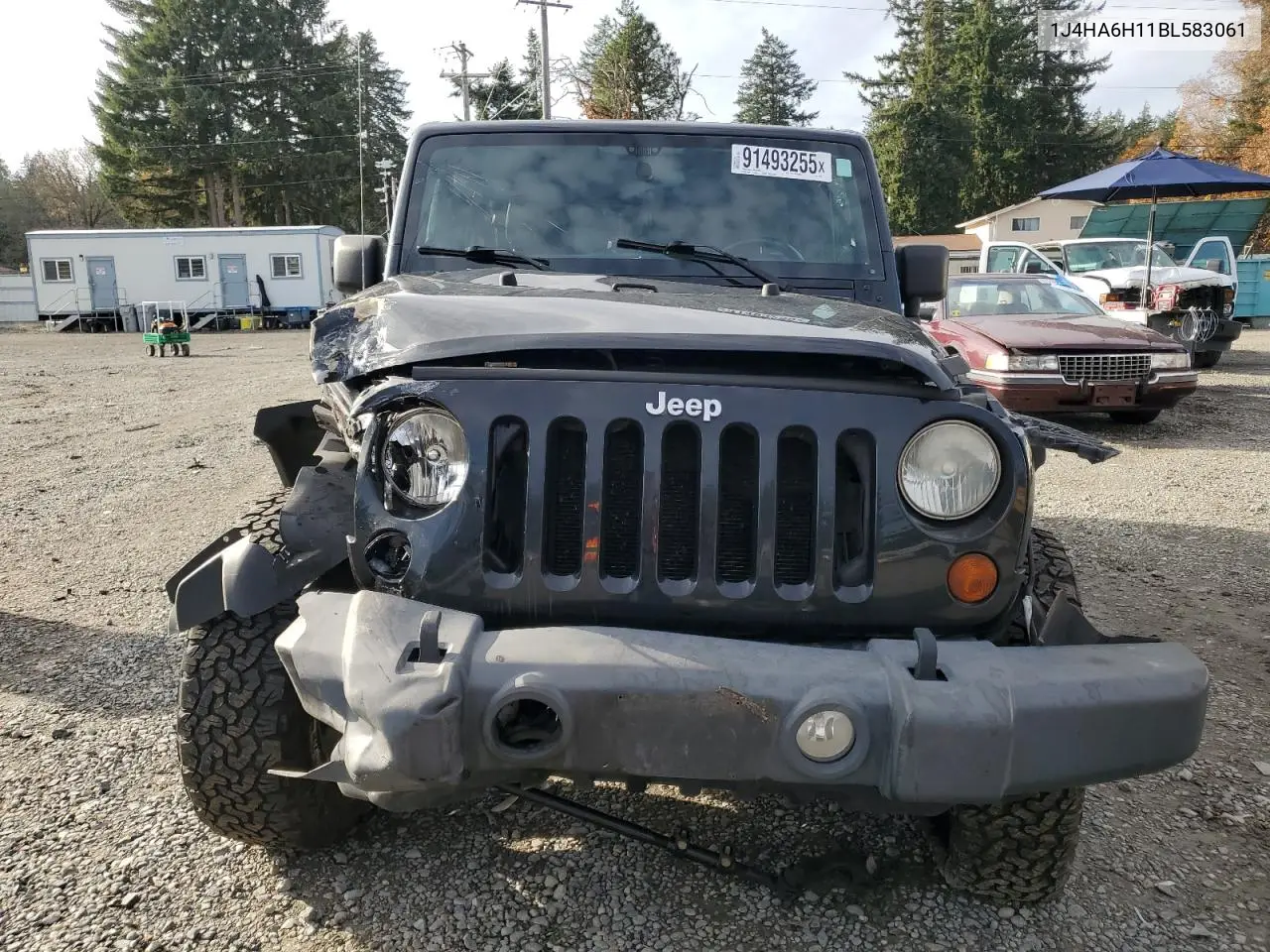1J4HA6H11BL583061 2011 Jeep Wrangler Unlimited Rubicon