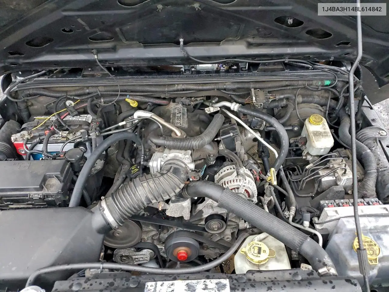 1J4BA3H14BL614842 2011 Jeep Wrangler Unlimited Sport