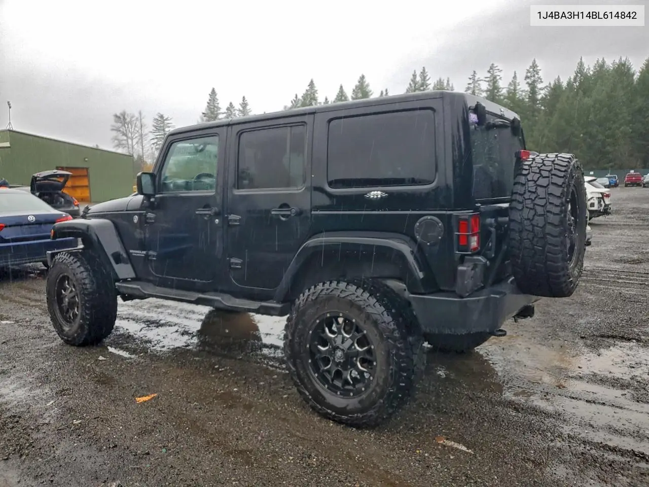 1J4BA3H14BL614842 2011 Jeep Wrangler Unlimited Sport