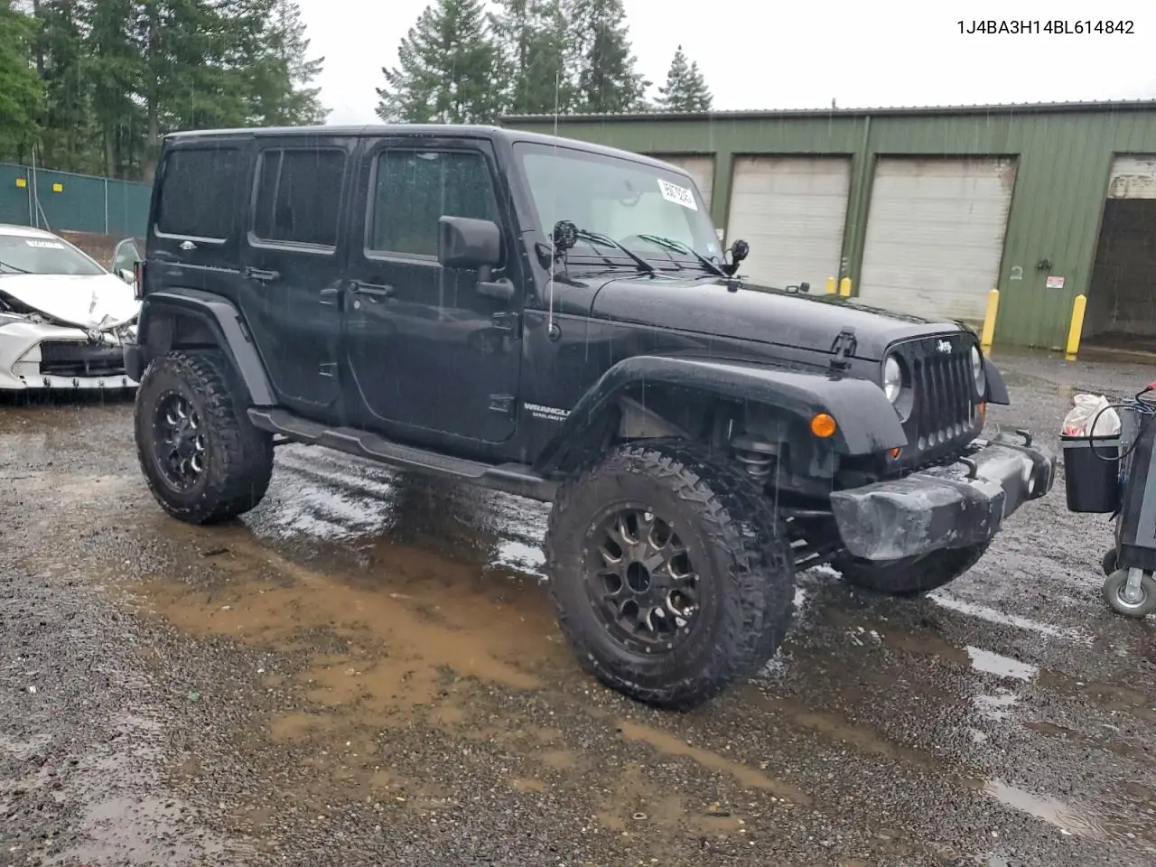 1J4BA3H14BL614842 2011 Jeep Wrangler Unlimited Sport