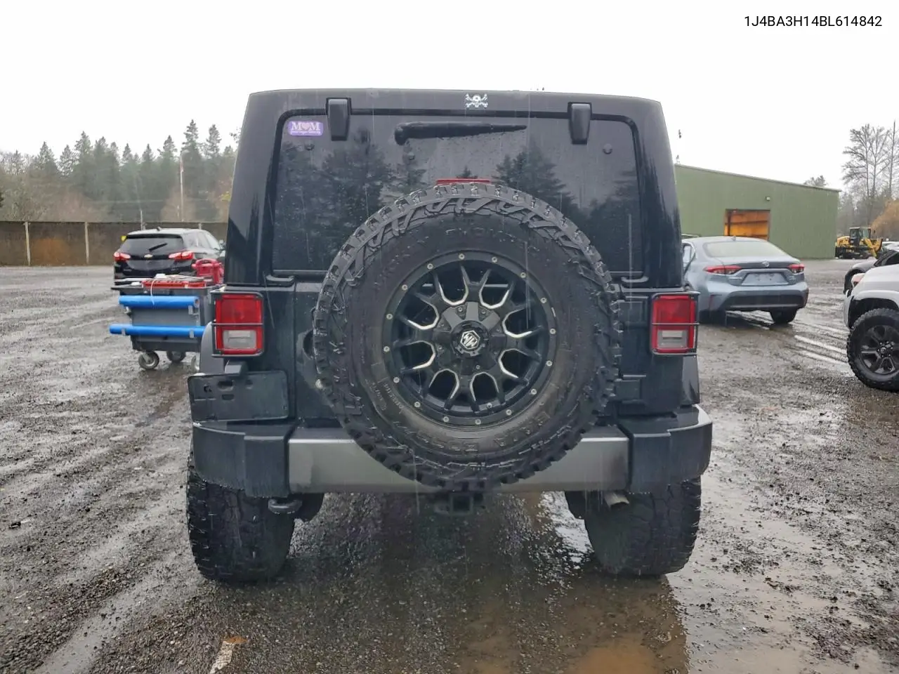 1J4BA3H14BL614842 2011 Jeep Wrangler Unlimited Sport