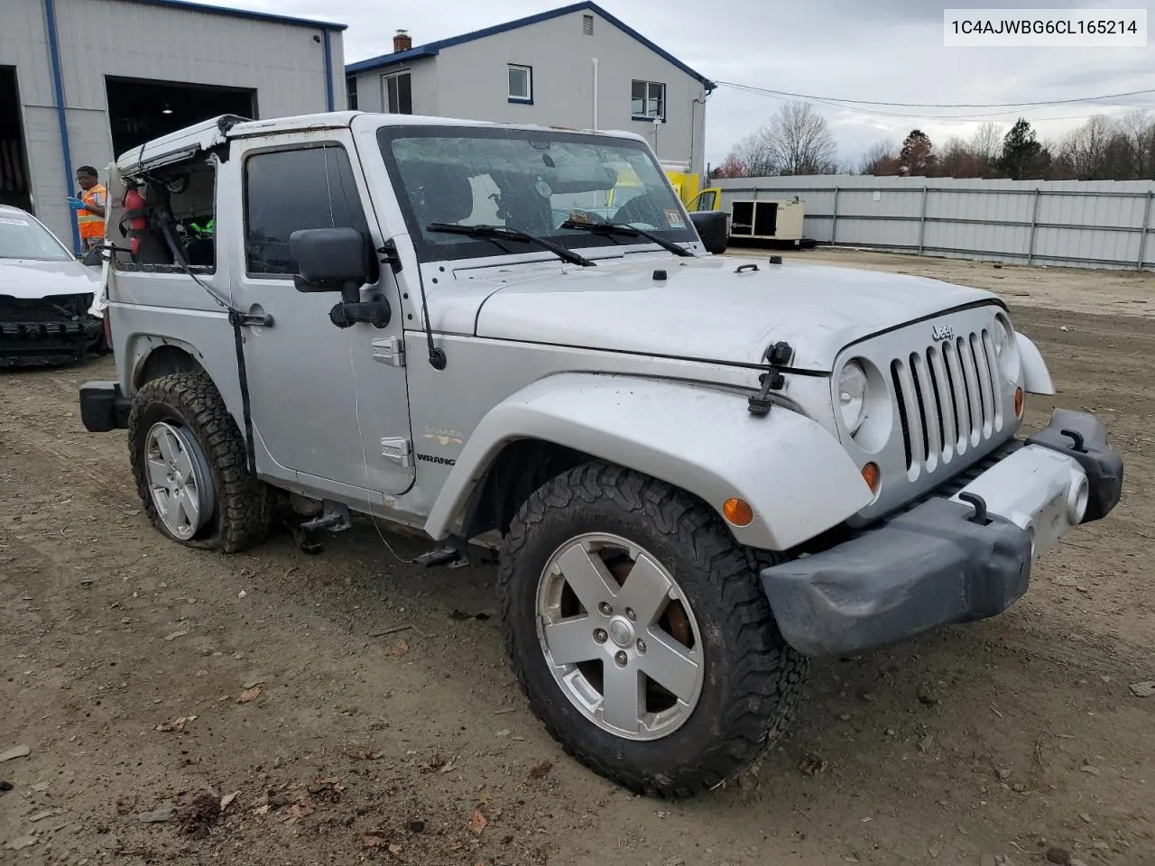 1C4AJWBG6CL165214 2012 Jeep Wrangler Sahara