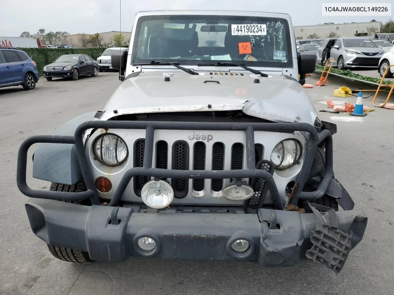 1C4AJWAG8CL149226 2012 Jeep Wrangler Sport