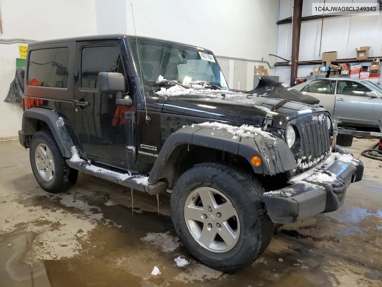 2012 Jeep Wrangler Sport VIN: 1C4AJWAG8CL249343 Lot: 45277054