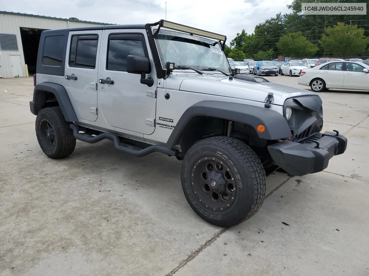 2012 Jeep Wrangler Unlimited Sport VIN: 1C4BJWDG6CL245940 Lot: 57927964