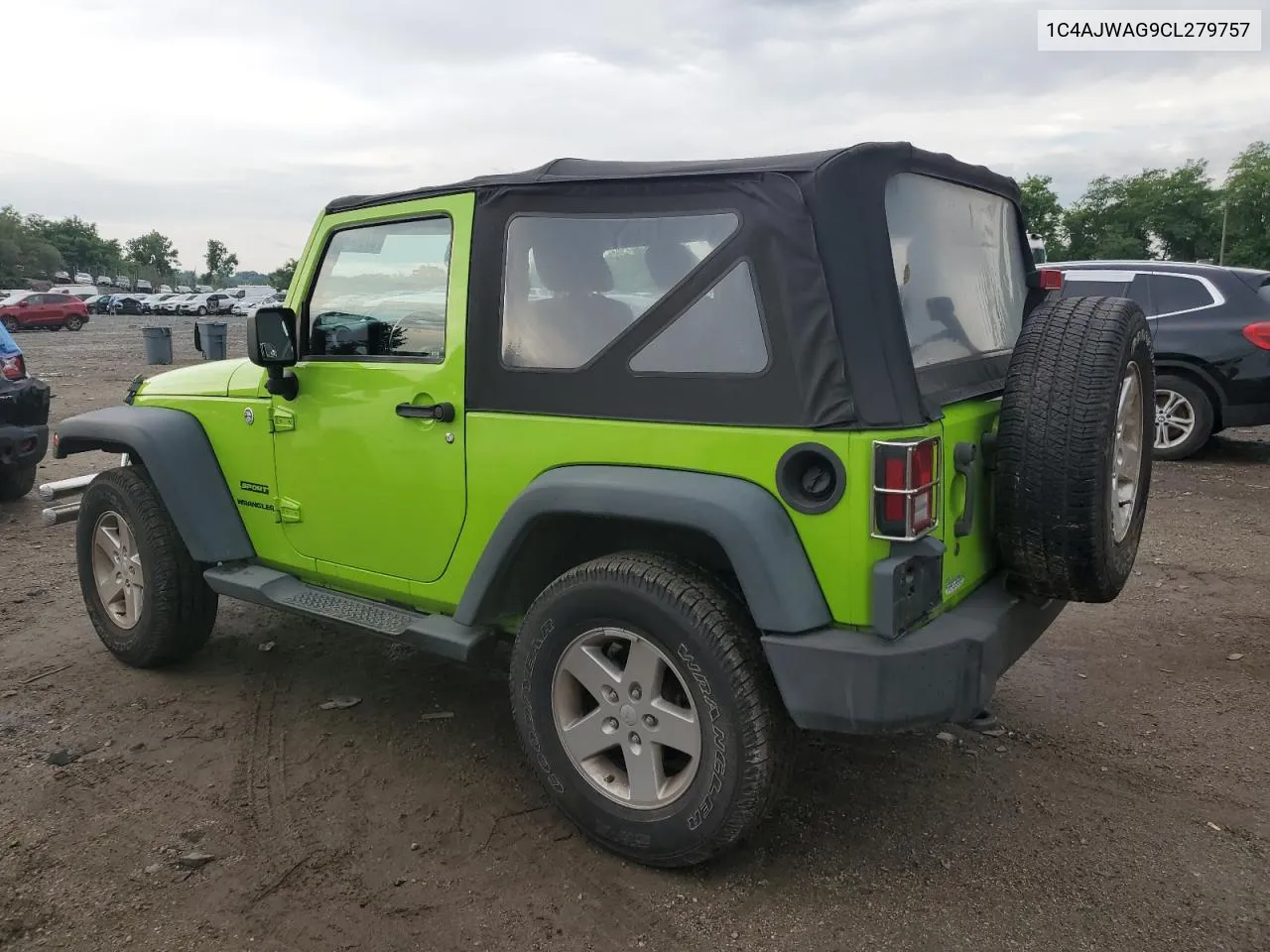 2012 Jeep Wrangler Sport VIN: 1C4AJWAG9CL279757 Lot: 57953084