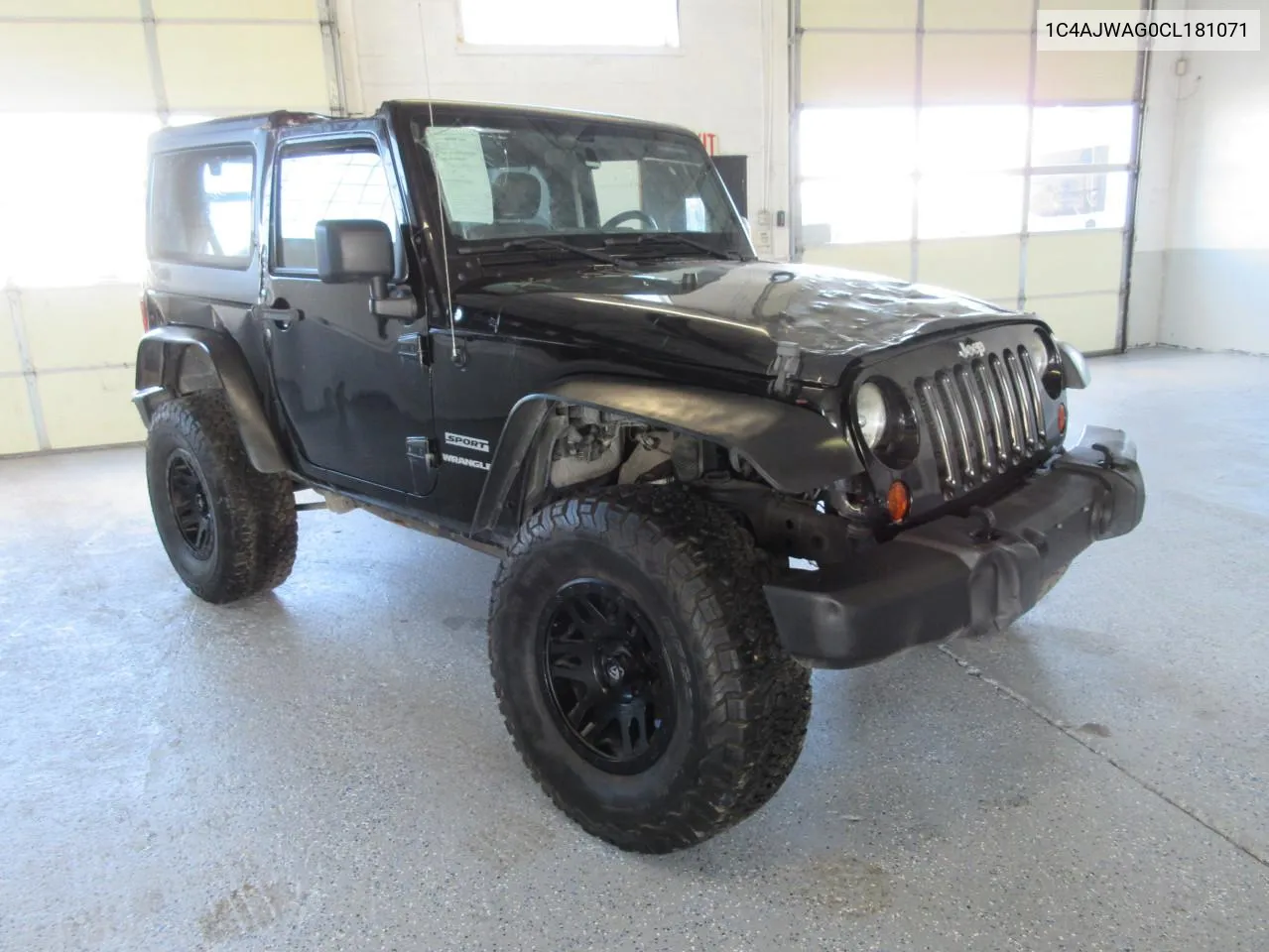 1C4AJWAG0CL181071 2012 Jeep Wrangler Sport