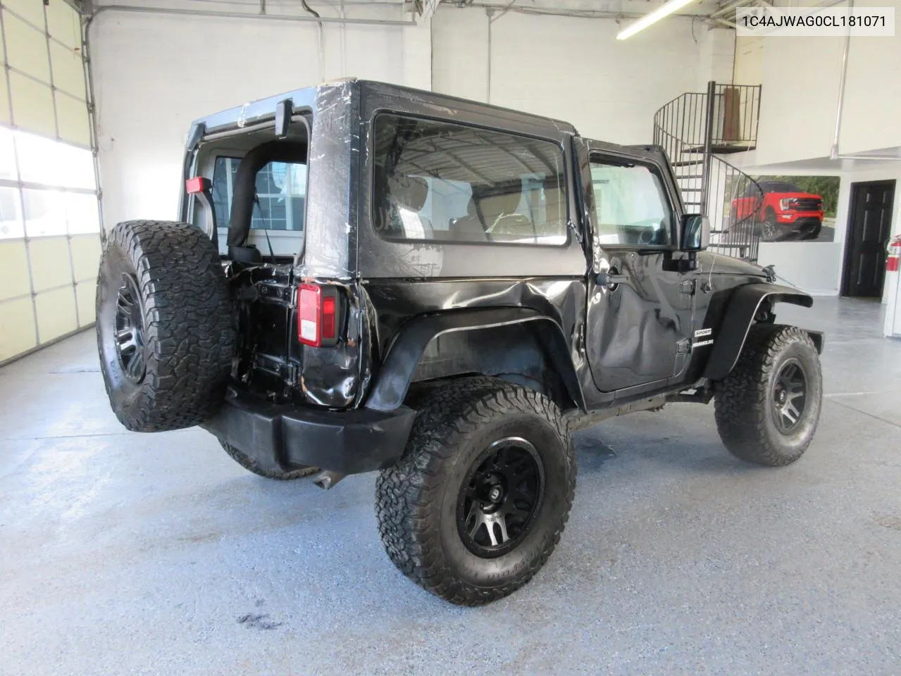 2012 Jeep Wrangler Sport VIN: 1C4AJWAG0CL181071 Lot: 58356044