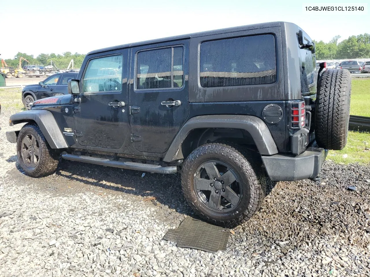 2012 Jeep Wrangler Unlimited Sahara VIN: 1C4BJWEG1CL125140 Lot: 59525504