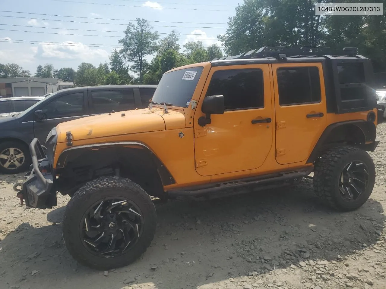 1C4BJWDG2CL287313 2012 Jeep Wrangler Unlimited Sport