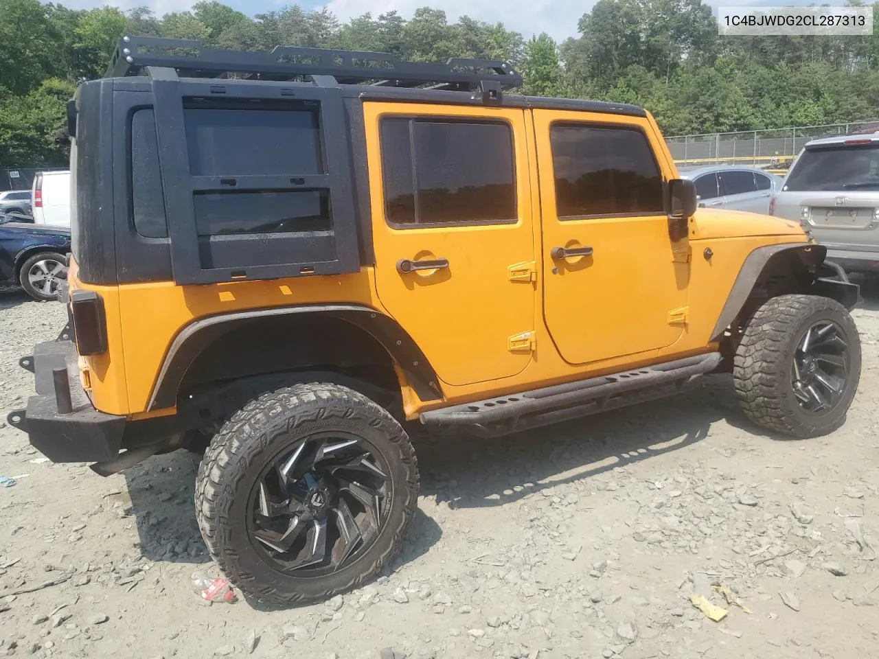 2012 Jeep Wrangler Unlimited Sport VIN: 1C4BJWDG2CL287313 Lot: 59683824