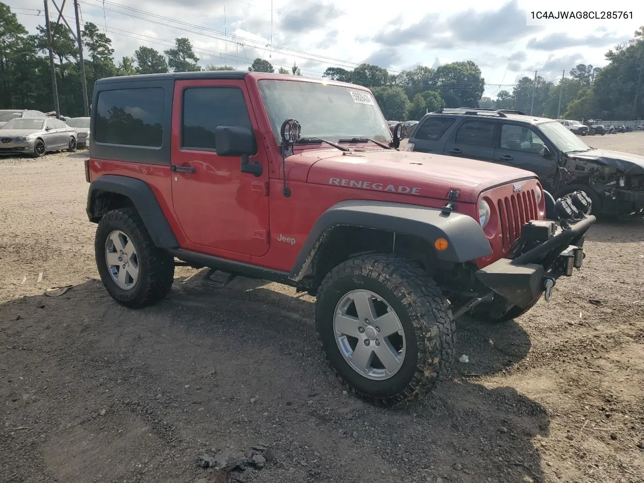 2012 Jeep Wrangler Sport VIN: 1C4AJWAG8CL285761 Lot: 59826434