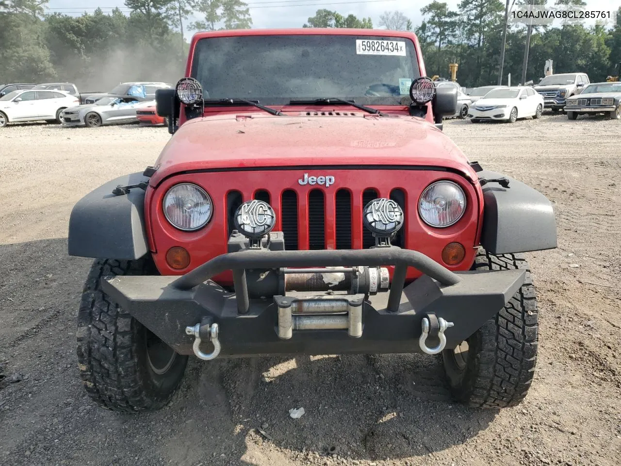 1C4AJWAG8CL285761 2012 Jeep Wrangler Sport