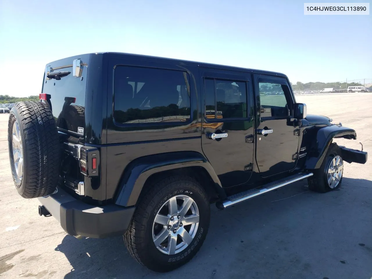 1C4HJWEG3CL113890 2012 Jeep Wrangler Unlimited Sahara