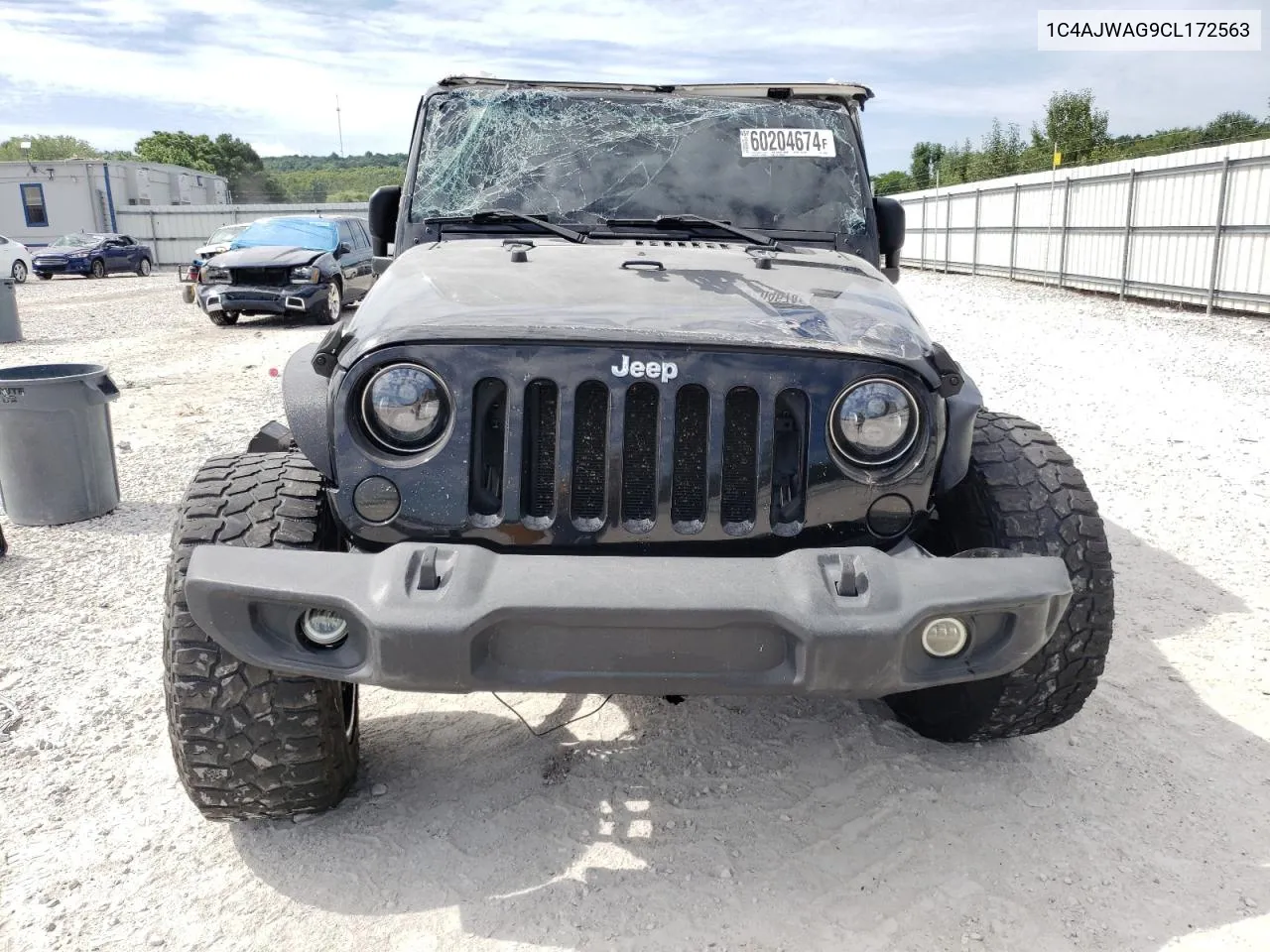 2012 Jeep Wrangler Sport VIN: 1C4AJWAG9CL172563 Lot: 60204674