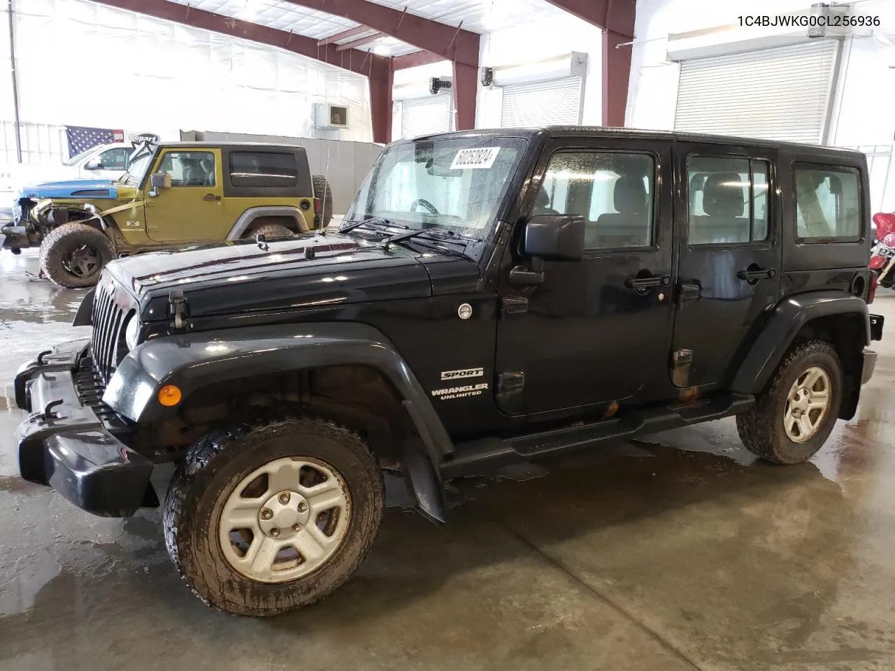 1C4BJWKG0CL256936 2012 Jeep Wrangler Unlimited Sport