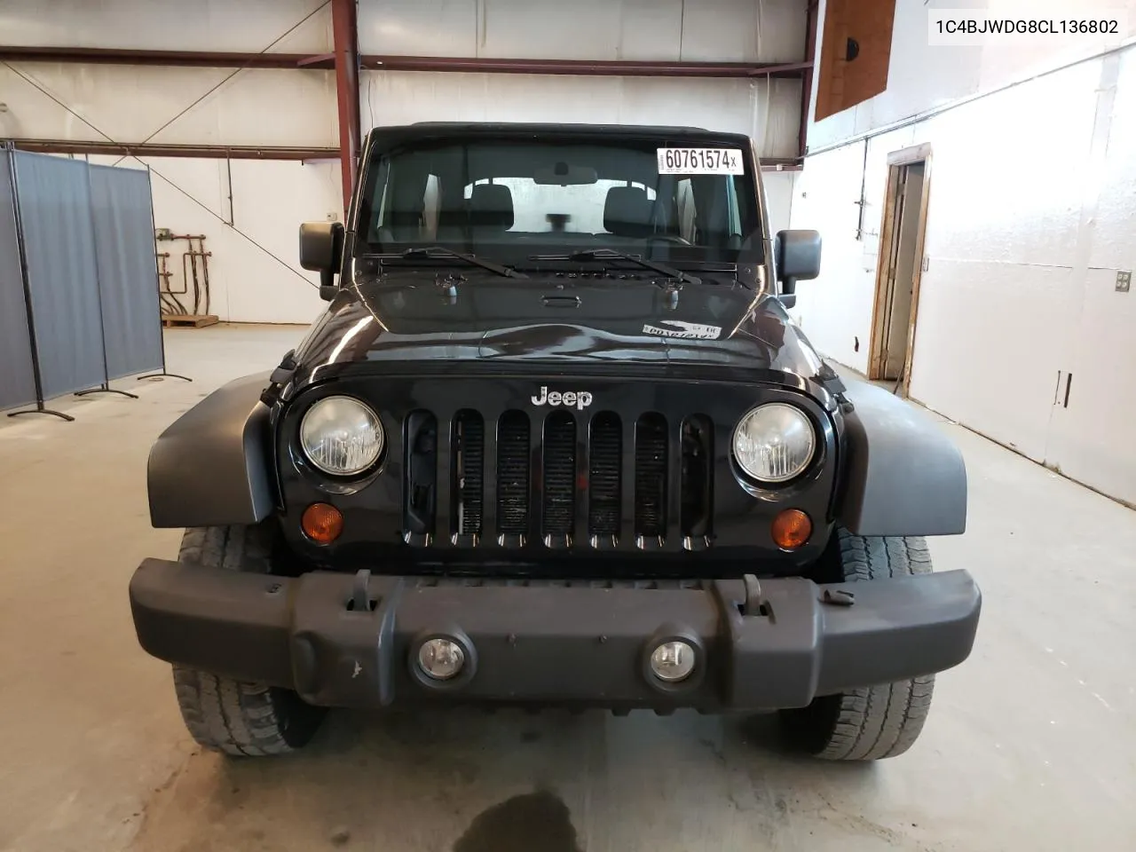 1C4BJWDG8CL136802 2012 Jeep Wrangler Unlimited Sport