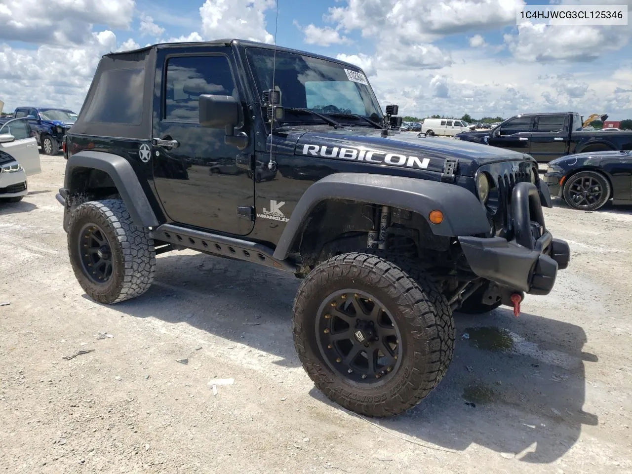 1C4HJWCG3CL125346 2012 Jeep Wrangler Rubicon