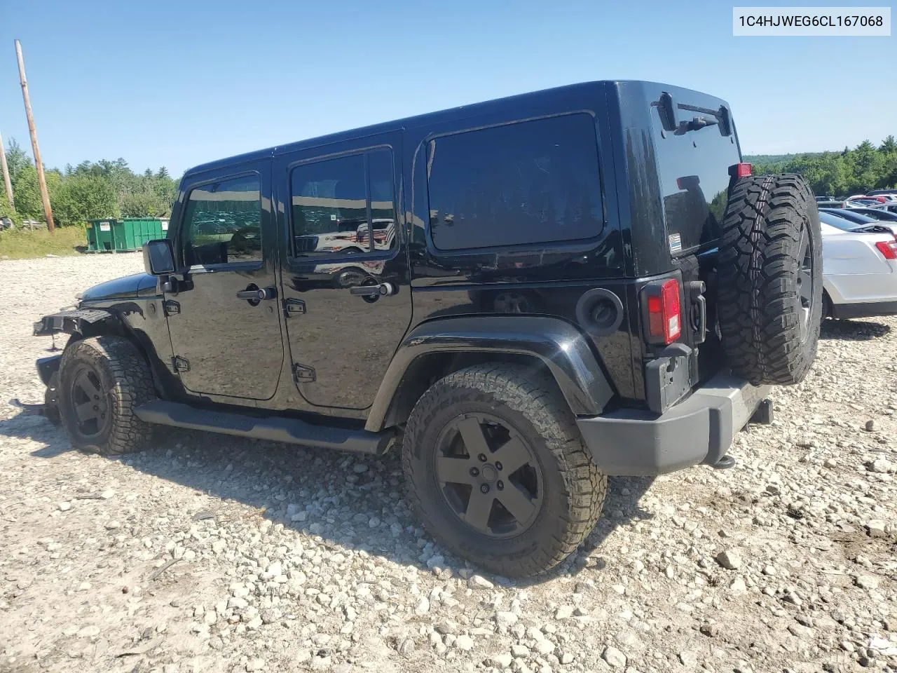 2012 Jeep Wrangler Unlimited Sahara VIN: 1C4HJWEG6CL167068 Lot: 61373044