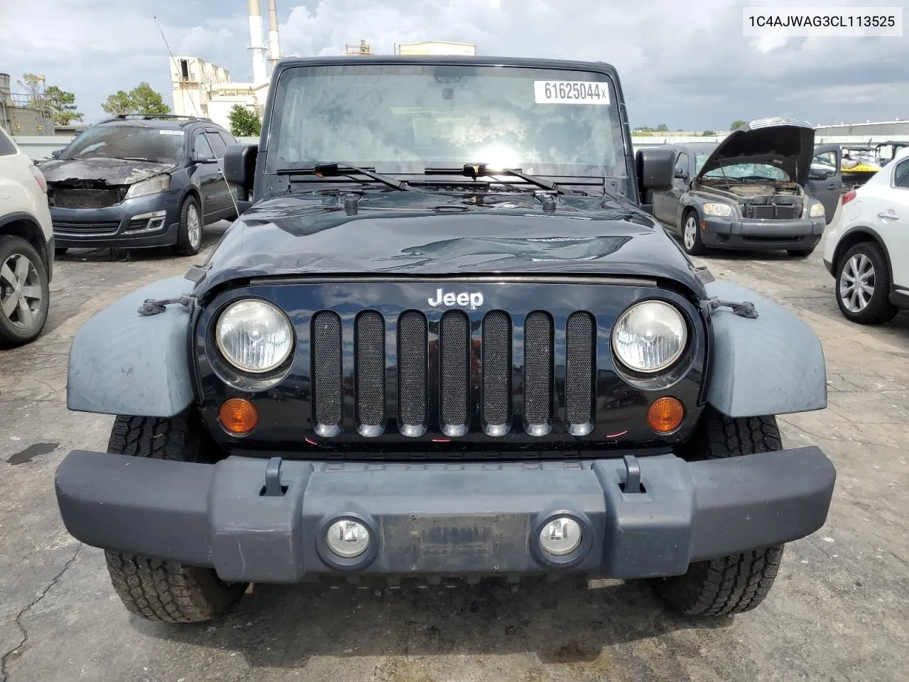 2012 Jeep Wrangler Sport VIN: 1C4AJWAG3CL113525 Lot: 61625044