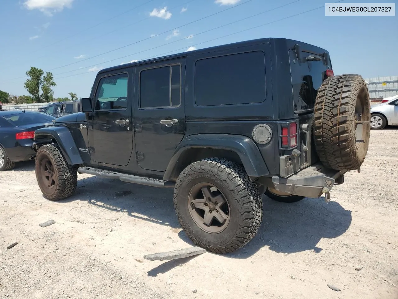 2012 Jeep Wrangler Unlimited Sahara VIN: 1C4BJWEG0CL207327 Lot: 61801314