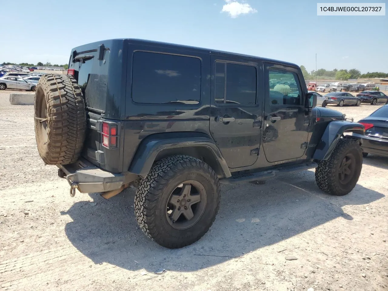 2012 Jeep Wrangler Unlimited Sahara VIN: 1C4BJWEG0CL207327 Lot: 61801314