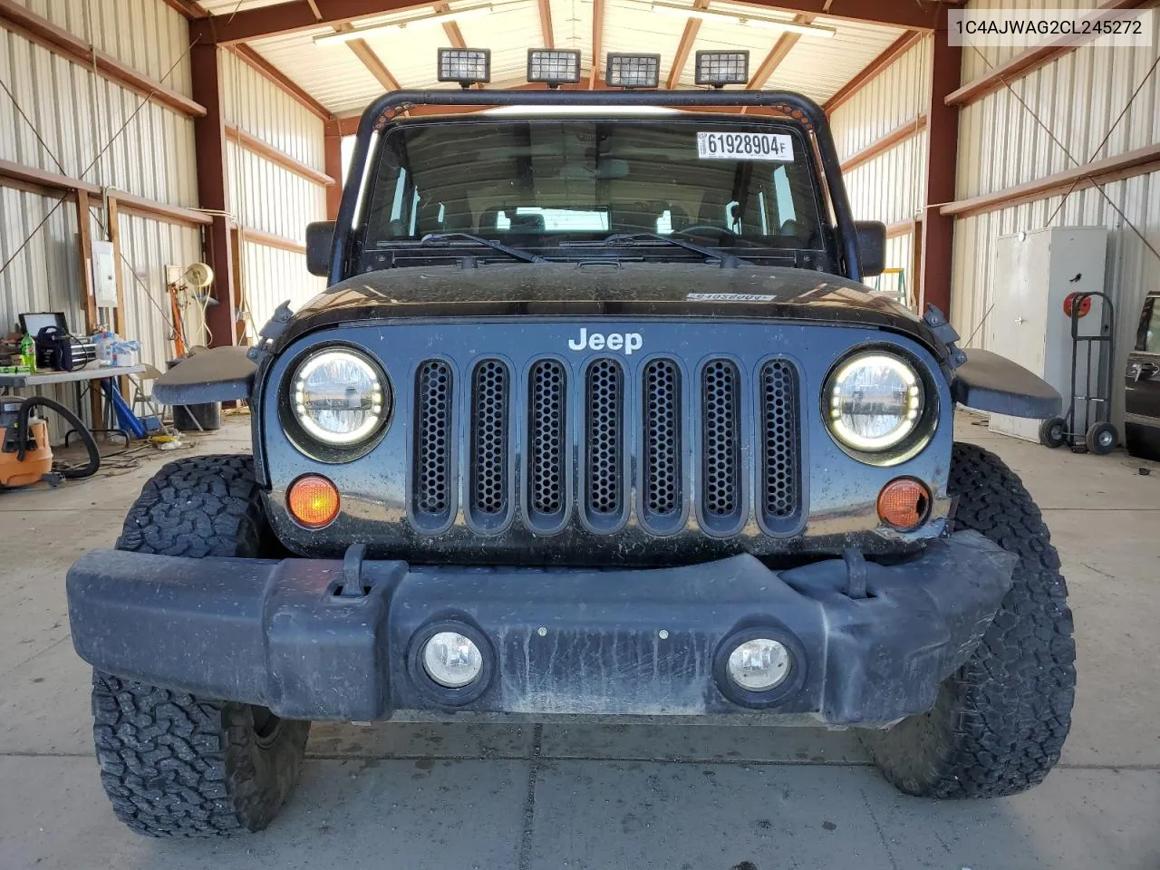 2012 Jeep Wrangler Sport VIN: 1C4AJWAG2CL245272 Lot: 61928904