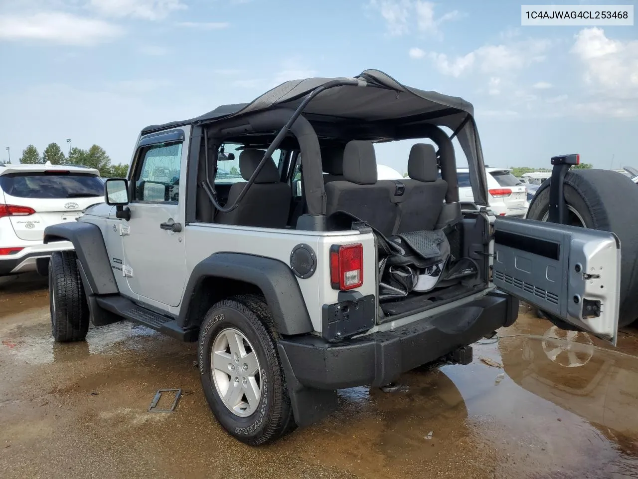 2012 Jeep Wrangler Sport VIN: 1C4AJWAG4CL253468 Lot: 62714734