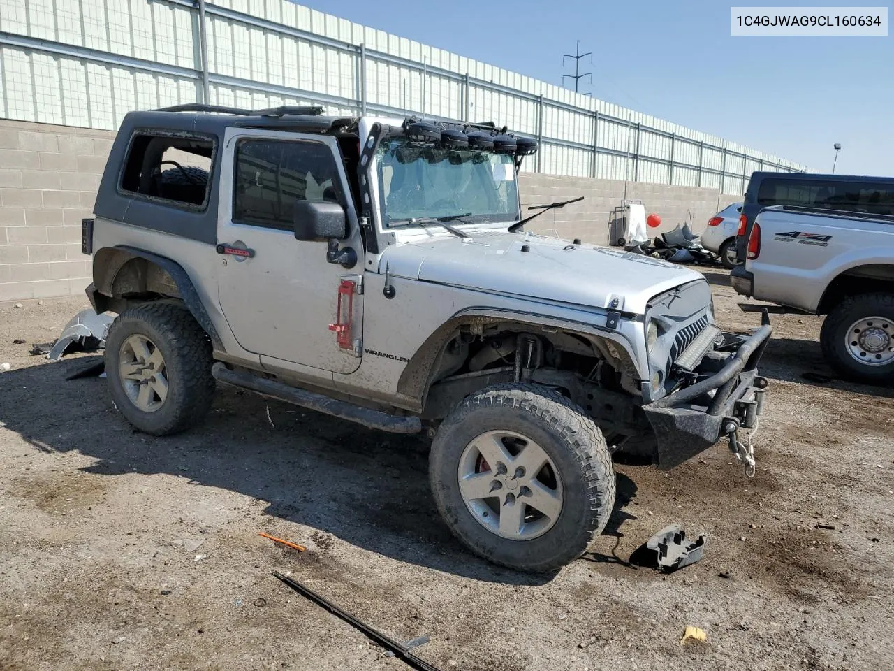 2012 Jeep Wrangler Sport VIN: 1C4GJWAG9CL160634 Lot: 62744844