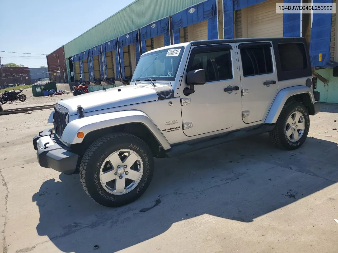 2012 Jeep Wrangler Unlimited Sahara VIN: 1C4BJWEG4CL253999 Lot: 62846744