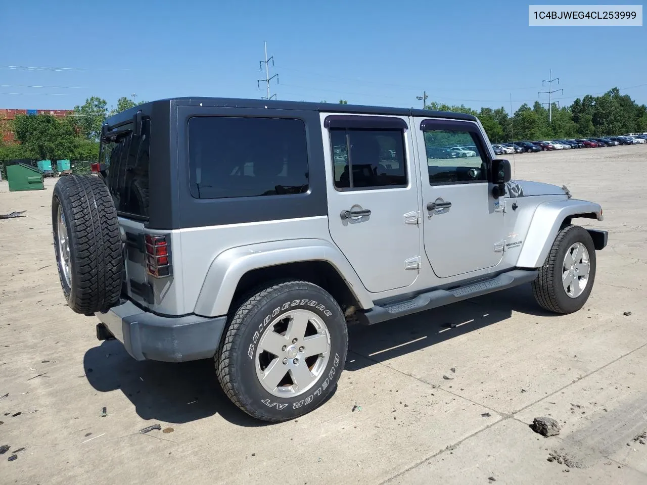 2012 Jeep Wrangler Unlimited Sahara VIN: 1C4BJWEG4CL253999 Lot: 62846744