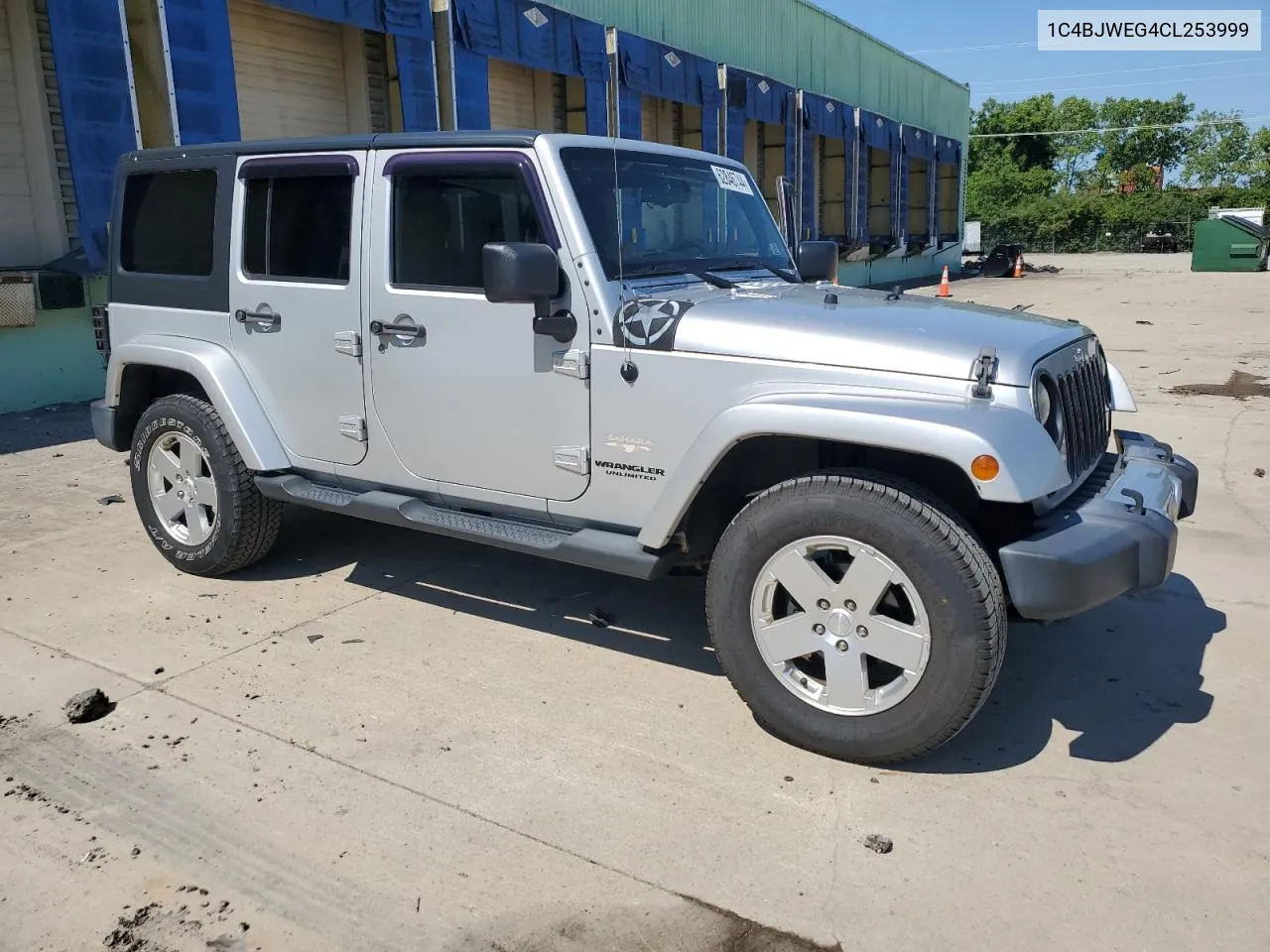 1C4BJWEG4CL253999 2012 Jeep Wrangler Unlimited Sahara