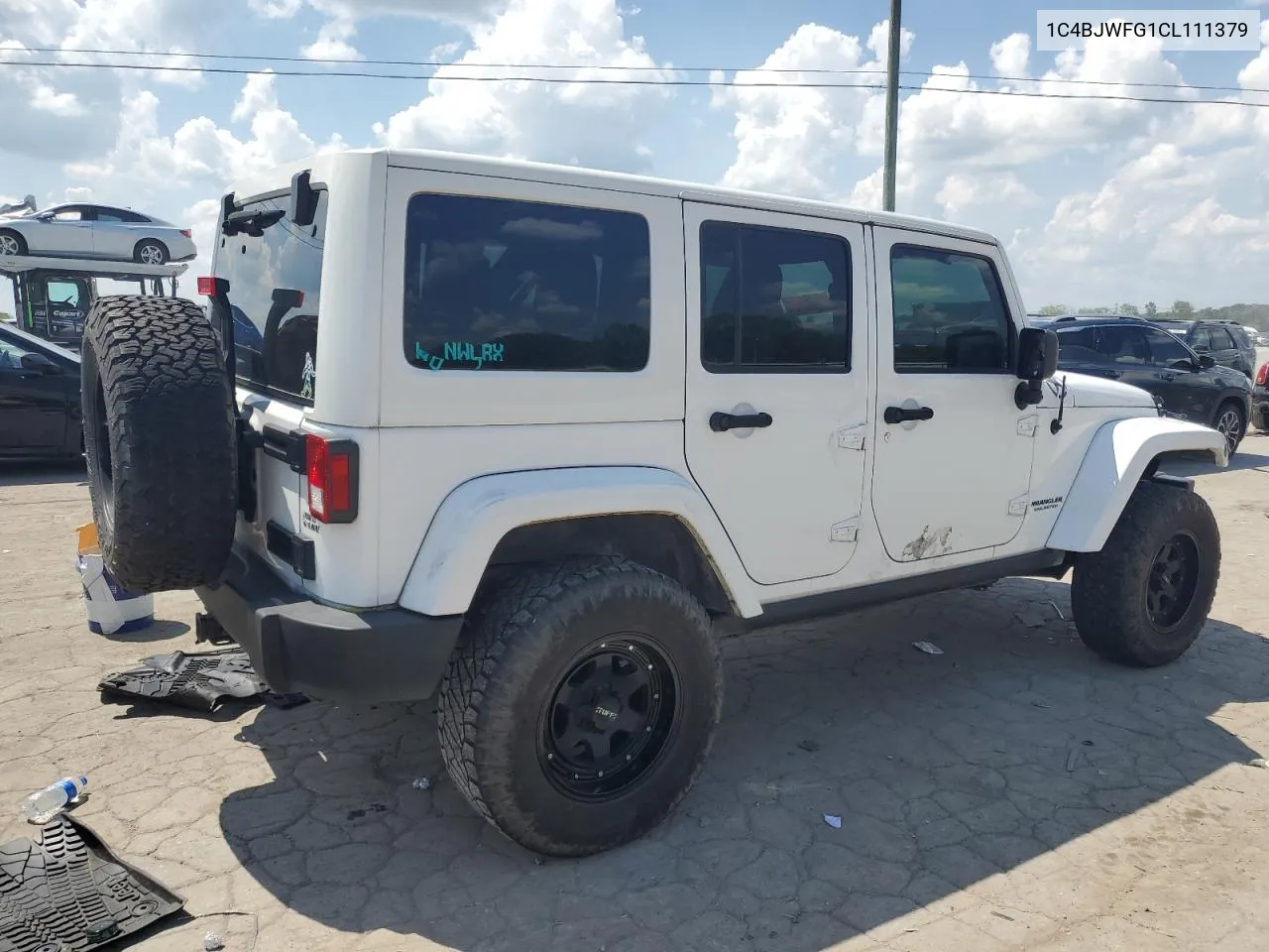 2012 Jeep Wrangler Unlimited Rubicon VIN: 1C4BJWFG1CL111379 Lot: 62890954